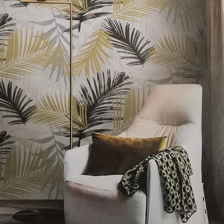 Palm Leaf Modern Wallpaper