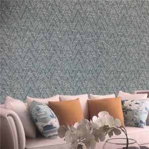 W pattern modern wallpaper