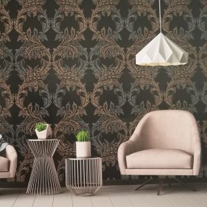 Ranunculus-Leaf-Vintage-European-Wallpaper