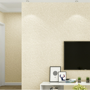 3D silk plain self-adhesive modern wallpaper